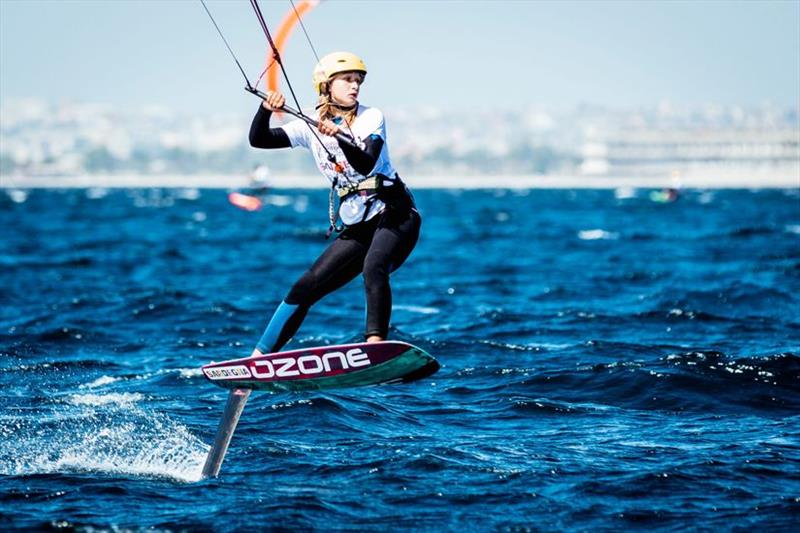 2019 KiteFoil World Series in Sardinia, Italy - Day 1 - photo © IKA / Alex Schwarz