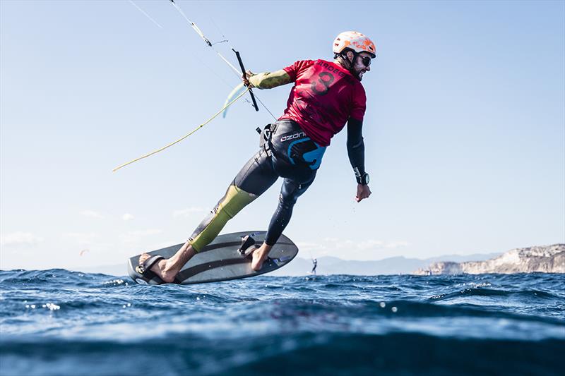 2019 KiteFoil World Series - Day 2 photo copyright IKA / Alex Schwarz taken at  and featuring the Kiteboarding class