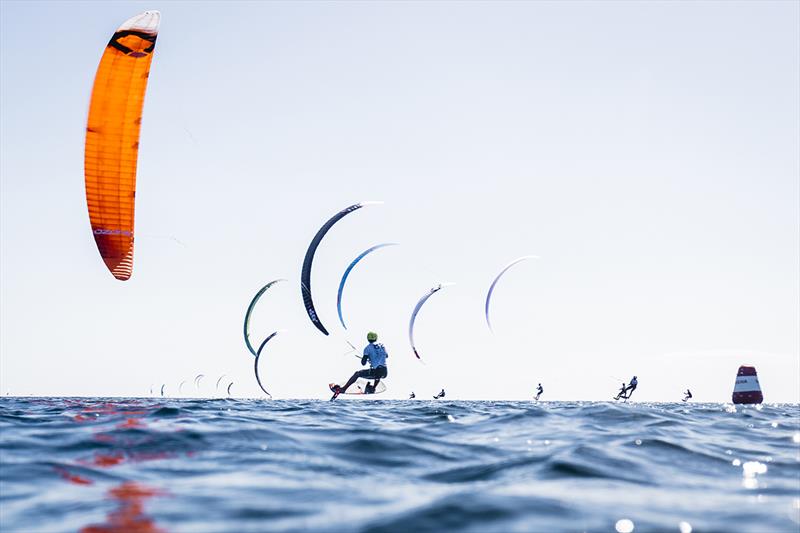 2019 KiteFoil World Series - Day 2 photo copyright IKA / Alex Schwarz taken at  and featuring the Kiteboarding class