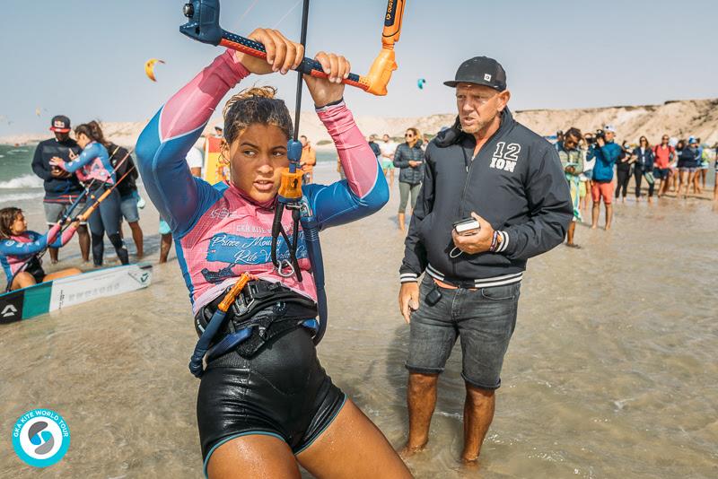 Sent on a mission by coach Fabio - GKA Kite World Cup Dakhla, Day 3 - photo © Ydwer van der Heide