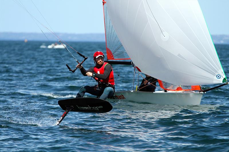 The Kite Foil racing at this year's Sail Sandy Regatta is going to put on a spectacular show - photo © Nicholas Duell