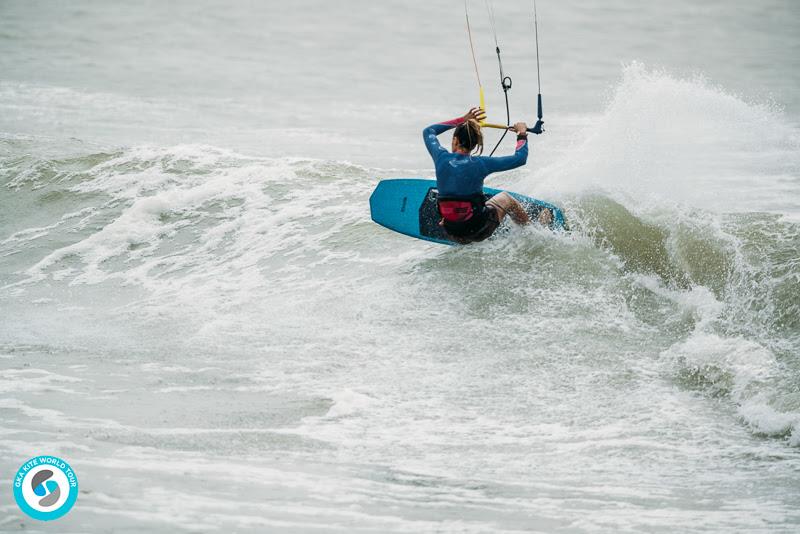 Kirsty - GKA Kite World Cup Dakhla, Day 6 photo copyright Ydwer van der Heide taken at  and featuring the Kiteboarding class