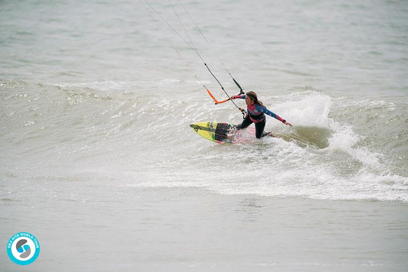 Carla - tough draw in round two! - GKA Kite World Cup Dakhla, Day 6 photo copyright Ydwer van der Heide taken at  and featuring the Kiteboarding class