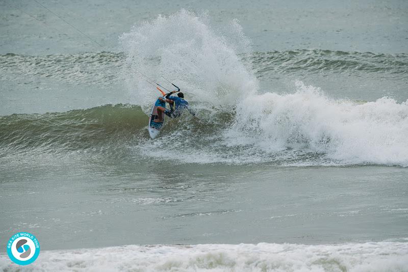 Pedro power - GKA Kite World Cup Dakhla, Day 7 photo copyright Ydwer van der Heide taken at  and featuring the Kiteboarding class