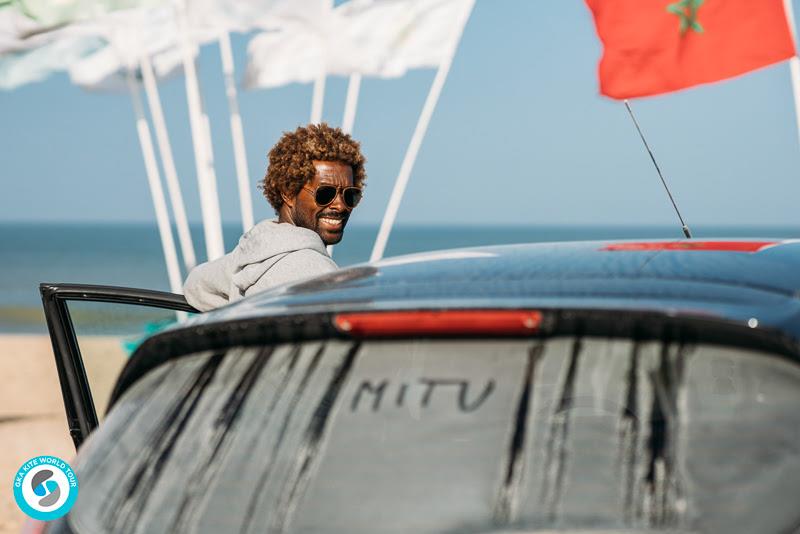 Mitu Monteiro was lying in wait in the finals having won the single elimination - GKA Kite World Cup Dakhla, Day 10 - photo © Ydwer van der Heide