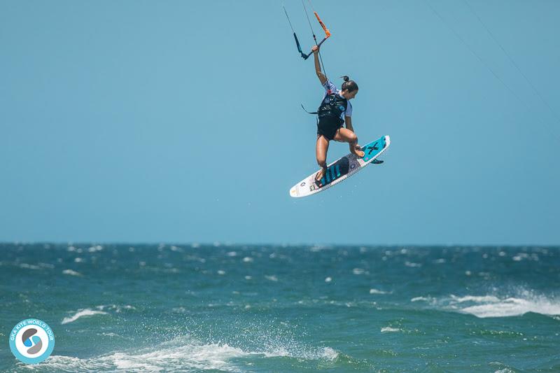 Marcela Witt - GKA Kite-Surf World Cup Prea day 2 photo copyright Svetlana Romantsova taken at  and featuring the Kiteboarding class