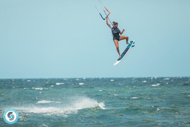 That's the front roll dialled in, then! - GKA Kite-Surf World Cup Prea day 2 photo copyright Svetlana Romantsova taken at  and featuring the Kiteboarding class