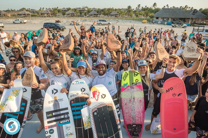 Fantastic Friday for this lot!  - GKA Kite-Surf World Cup 2019 photo copyright Svetlana Romantsov taken at  and featuring the Kiteboarding class