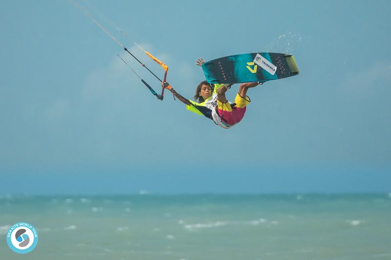 Eleventh heaven, Davi Ribeiro's still in! - 2019 GKA Freestyle World Cup Cumbuco, day 1 photo copyright Svetlana Romantsova taken at  and featuring the Kiteboarding class