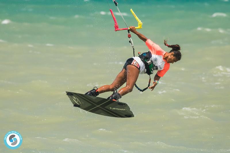 Estafania Rosa - 2019 GKA Freestyle World Cup Cumbuco, day 2 photo copyright Svetlana Romantsova taken at  and featuring the Kiteboarding class