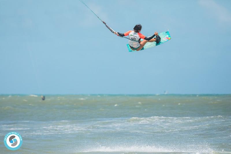 Style queen: Bruna Kajiya - 2019 GKA Freestyle World Cup Cumbuco photo copyright Svetlana Romantsova taken at  and featuring the Kiteboarding class