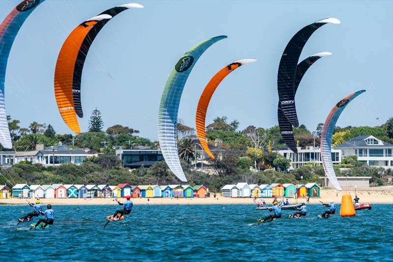 2020 Sail Melbourne International, day 5 photo copyright Beau Outteridge taken at Royal Brighton Yacht Club and featuring the Kiteboarding class