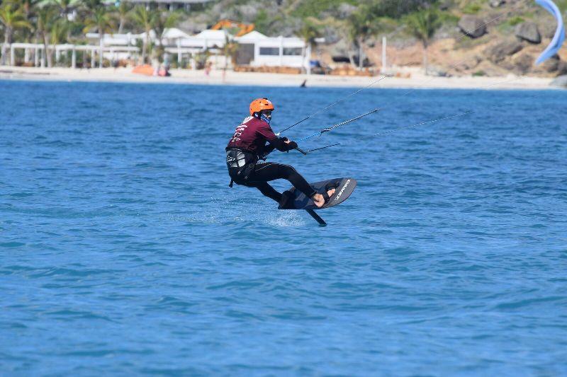 Tiger Tyson - overall winner of the Kitefoil Pro Class - 2020 Caribbean Foiling Championships - photo © Caribbean Foiling Championships