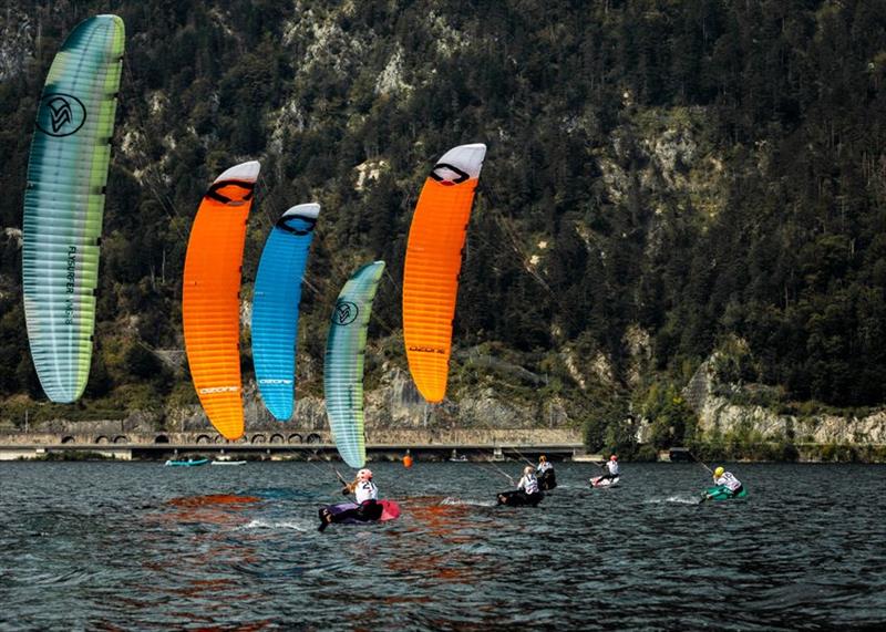 Formula Kite Mixed Team Relay European Championships, Day 4 photo copyright IKA / Alex Schwarz taken at  and featuring the Kiteboarding class