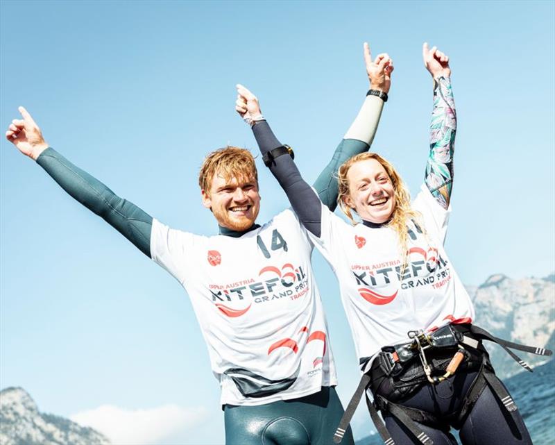 Bainbridge/Aldridge are the 2020 Mixed Team Relay European Champs! - Formula Kite Mixed Team Relay European Championships, final day - photo © IKA / Alex Schwarz