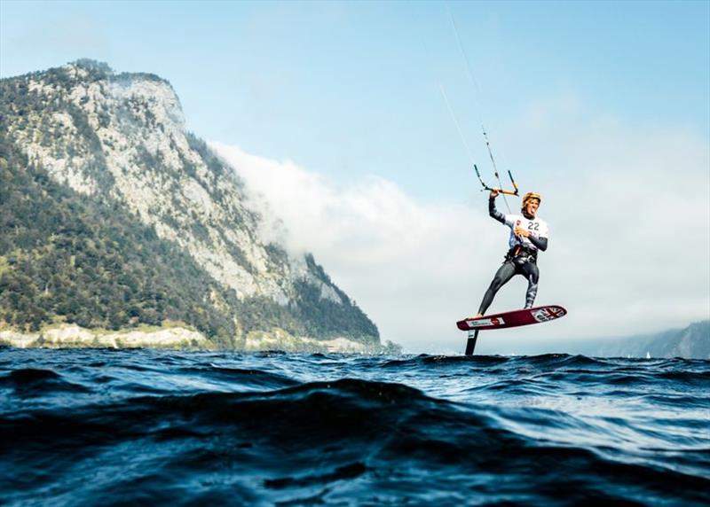 Guy Bridge was a powerhouse in the semi finals today - Formula Kite Mixed Team Relay European Championships, final day - photo © IKA / Alex Schwarz