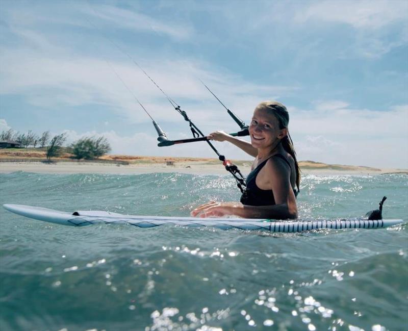 Capucine Delannoy photo copyright Svetlana Romantsova taken at  and featuring the Kiteboarding class