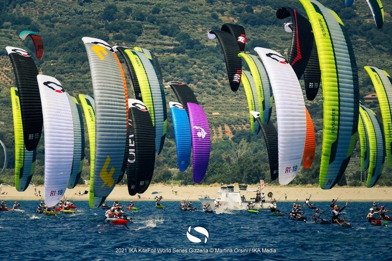 2021 Kite Foil World Series Gizzeria - Day 1 photo copyright Martina Orsini / IKA Media taken at  and featuring the Kiteboarding class