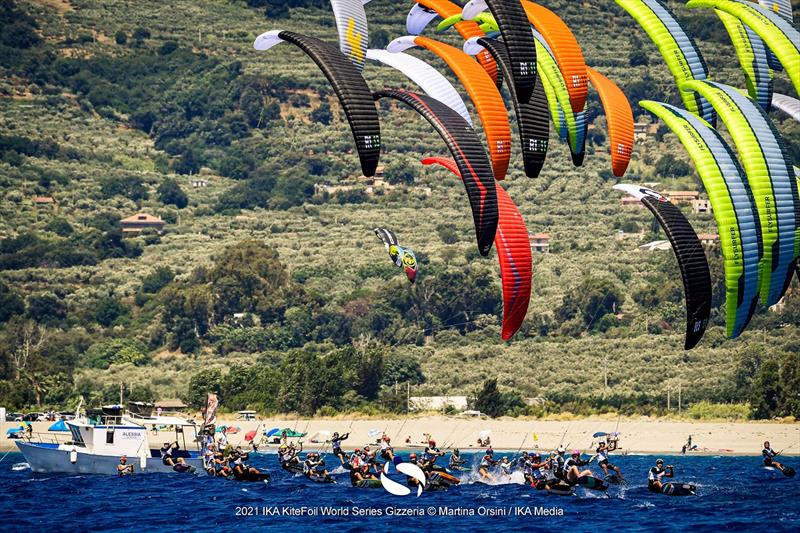 2021 KiteFoil World Series Gizzeria - Day 3 photo copyright Martina Orsini / IKA Media taken at  and featuring the Kiteboarding class