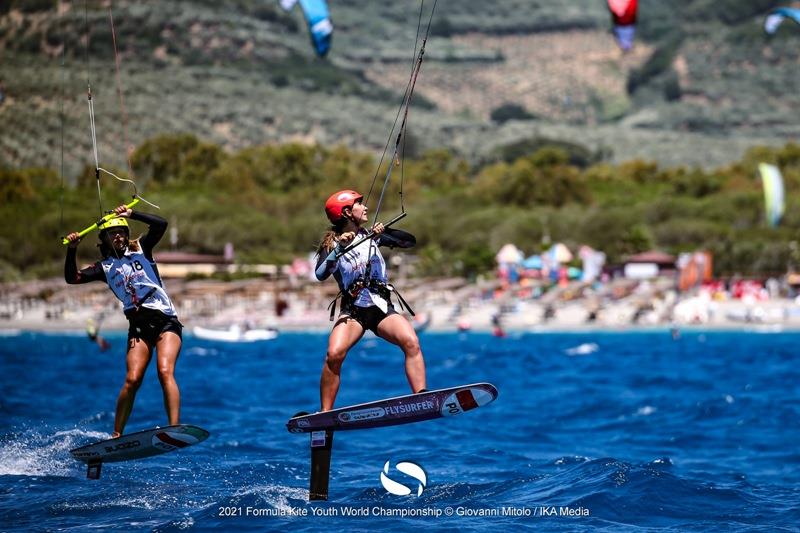 Magdalena Woyciechowska (POL) - 2021 Formula Kite U19 and A's Youth Foil Worlds in Gizzeria - Day 2 - photo © IKA / Giovanni Mitolo