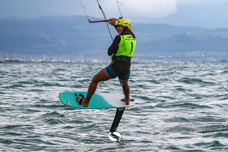 Julia Damasiewicz (POL) - 2021 Formula Kite U19 and A's Youth Foil Worlds in Gizzeria - Final Day - photo © IKA / Giovanni Mitolo