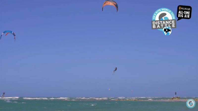 The GKA Distance Battle - Aluula All Time Big Air Episode 2 photo copyright GKA Kite World Tour taken at  and featuring the Kiteboarding class