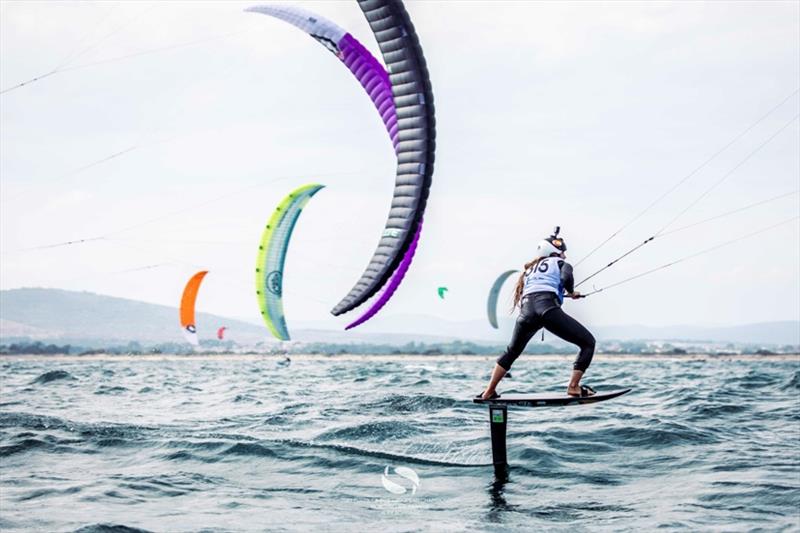 Formula Kite & A's Youth Foil European Championships - Day 1 photo copyright IKA / Alex Schwarz taken at  and featuring the Kiteboarding class