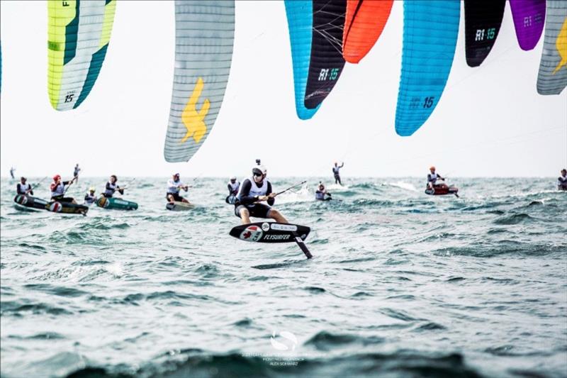 Formula Kite & A's Youth Foil European Championships - Day 1 - photo © IKA / Alex Schwarz