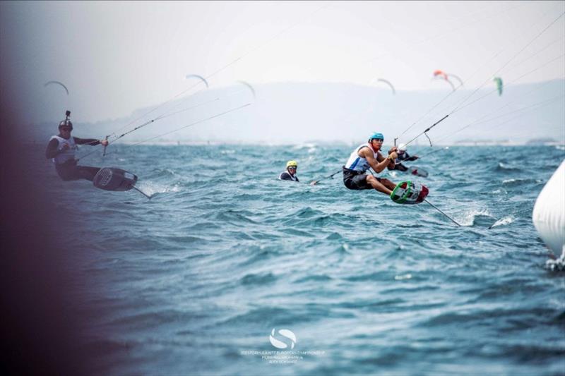Formula Kite & A's Youth Foil European Championships, Day 3 photo copyright IKA / Alex Schwarz taken at  and featuring the Kiteboarding class