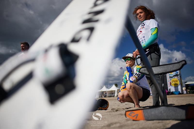 2021 KiteFoil World Series Cagliari - Catalina Turienzo (ARG) - photo © Robert Hajduk - ShutterSail.com