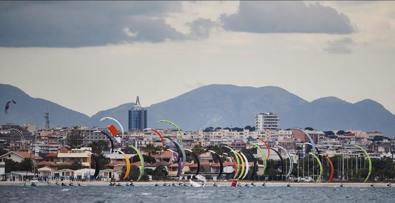 Sardinia Grand Slam IKA KiteFoil World Series Cagliari - Day 2 photo copyright IKA Media / Robert Hajduk taken at  and featuring the Kiteboarding class