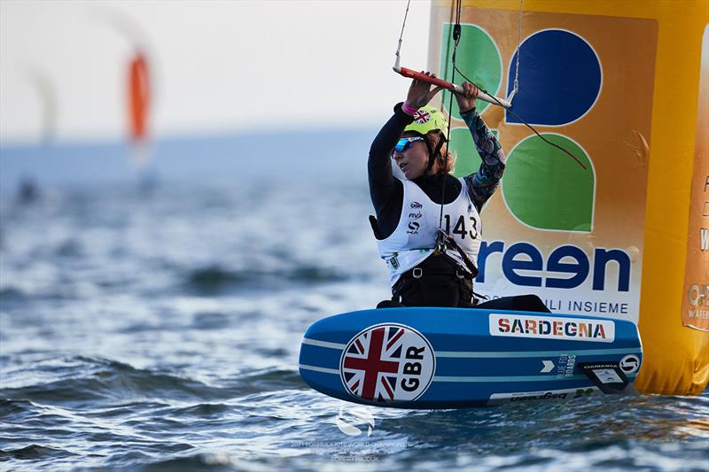 Formula Kite World Championships - Katie Dabson (GBR) photo copyright IKA Media / Robert Hajduk taken at  and featuring the Kiteboarding class