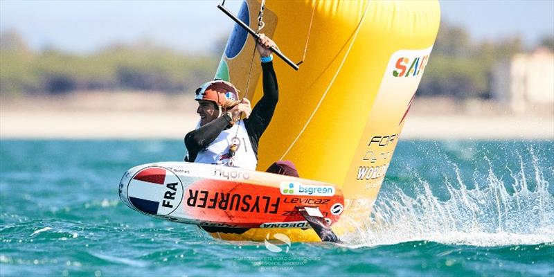 Théo de Ramecourt (FRA) - 2021 Formula Kite World Championships in Torregrande, Sardinia - Day 2 - photo © IKA Media / Robert Hajduk