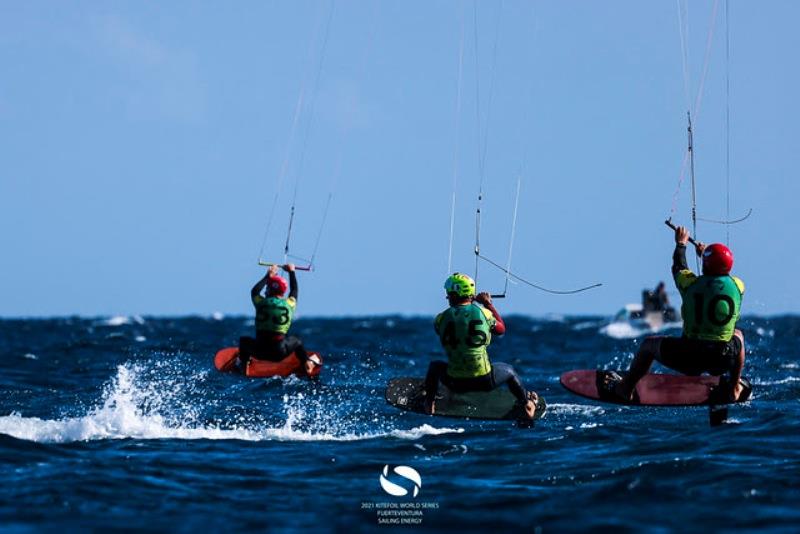 Spectacular foiling conditions in the Canaries photo copyright IKA Media / Sailing Energy taken at  and featuring the Kiteboarding class