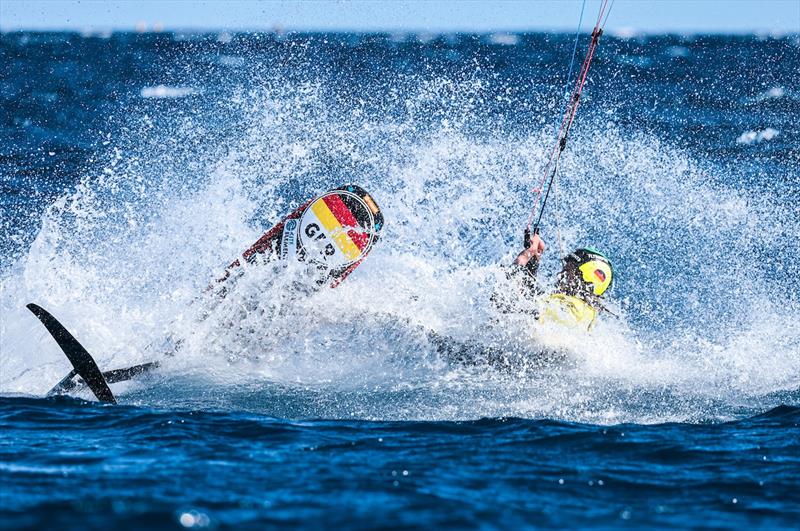2021 Kitefoil World Series Gran Canaria photo copyright IKA Media / Sailing Energy taken at  and featuring the Kiteboarding class