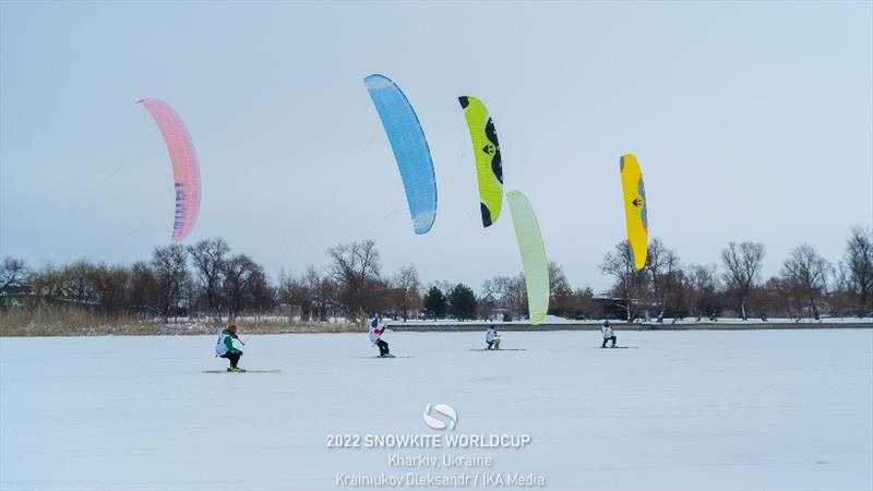 2022 IKA Snow Kite World Cup Ukraine photo copyright IKA Media / Krainiukov Oleksandr taken at  and featuring the Kiteboarding class