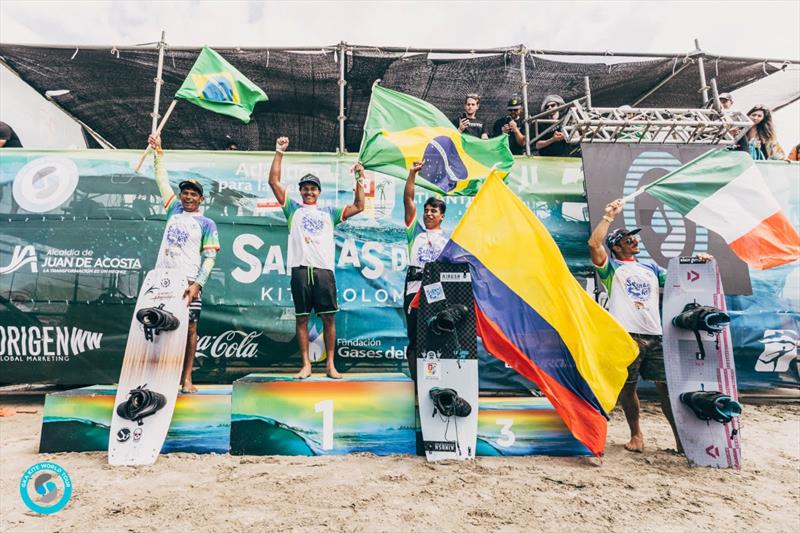 GKA Freestyle World Cup Colombia Final Day photo copyright Lukas K Stiller taken at  and featuring the Kiteboarding class