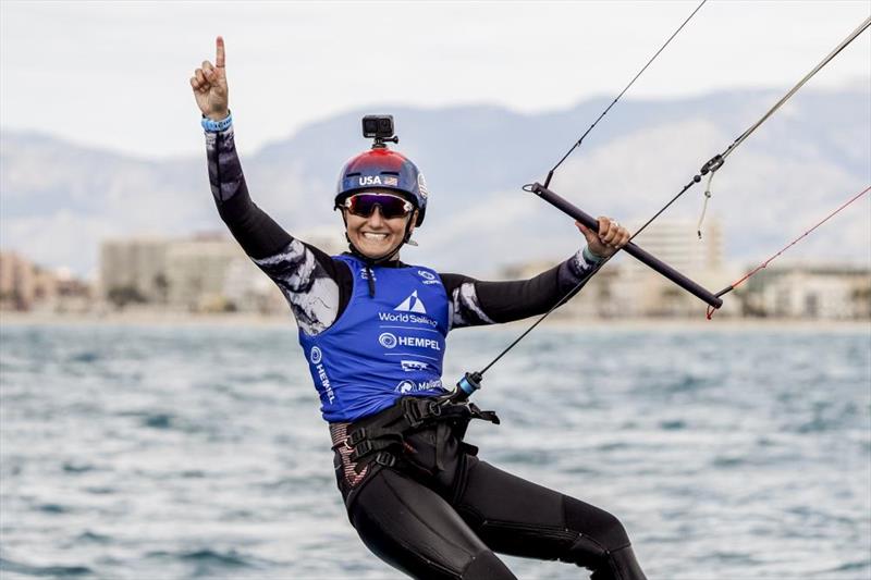 Daniela Moroz took gold in the Women's Formula Kite racing at the 51 Trofeo Princesa Sofía Mallorca photo copyright Sailing Energy taken at Real Club Náutico de Palma and featuring the Kiteboarding class