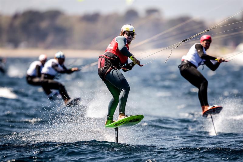 Kiteboarding - Day 2 - 53rd Semaine Olympique Francais, Hyeres - April 2022 - photo © Sailing Energy / FFVOILE