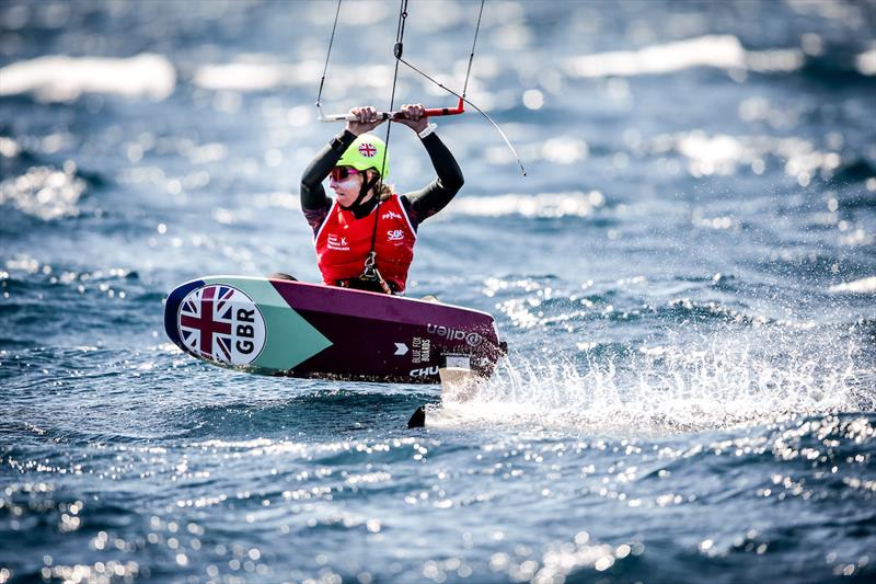 Kiteboarding - Day 2 - 53rd Semaine Olympique Francais, Hyeres - April 2022 - photo © Sailing Energy / FFVOILE