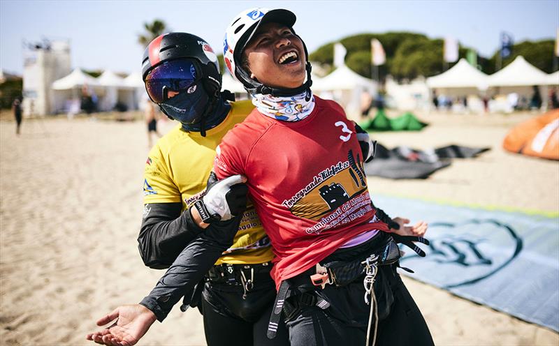 Making waves in the Youth Foil U17 class - Kitefoiling Youth World Championships  - photo © Robert Hajduk / IKA media