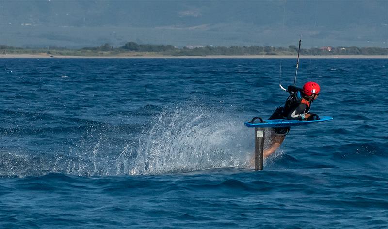 2022 KiteFoil World Series Gizzeria - Chilling in the heat photo copyright Alexis Zacharakis / IKA taken at  and featuring the Kiteboarding class