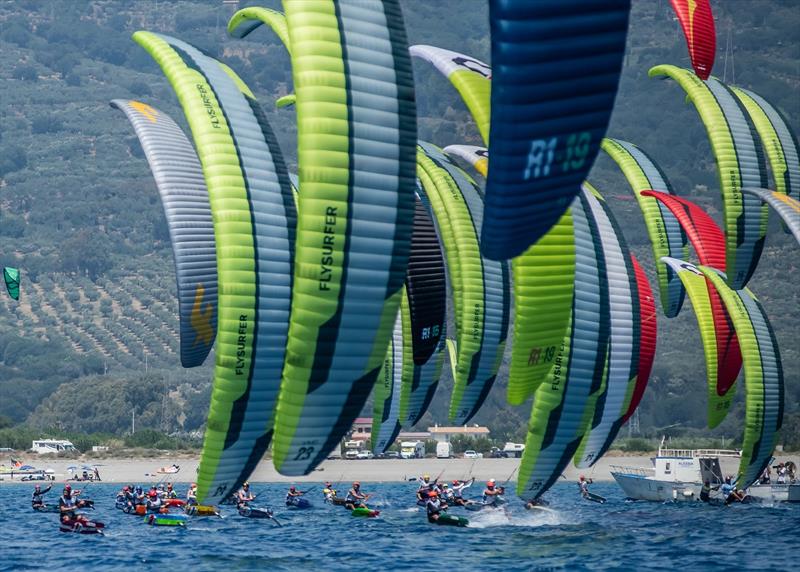 2022 KiteFoil World Series Gizzeria, Day 3 photo copyright IKA  taken at  and featuring the Kiteboarding class