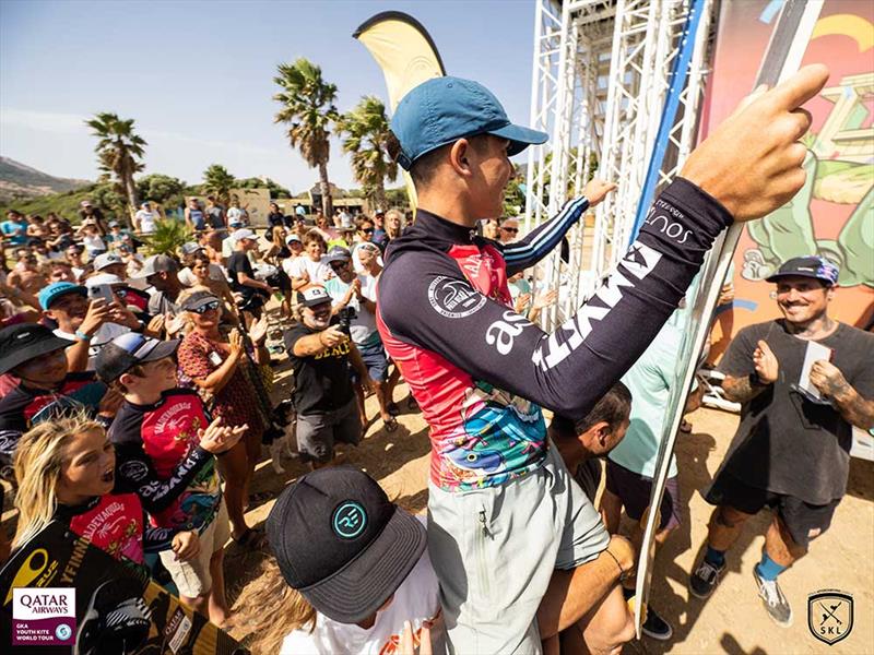 Qatar Airways GKA Youth Kite World Cup Tarifa 2022 photo copyright Samuel Cardenas taken at  and featuring the Kiteboarding class