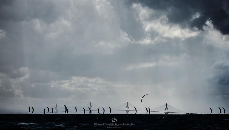 2022 Lepanto Formula Kite European Championships in Greece - Day 2 photo copyright Robert Hajduk / IKA media taken at  and featuring the Kiteboarding class