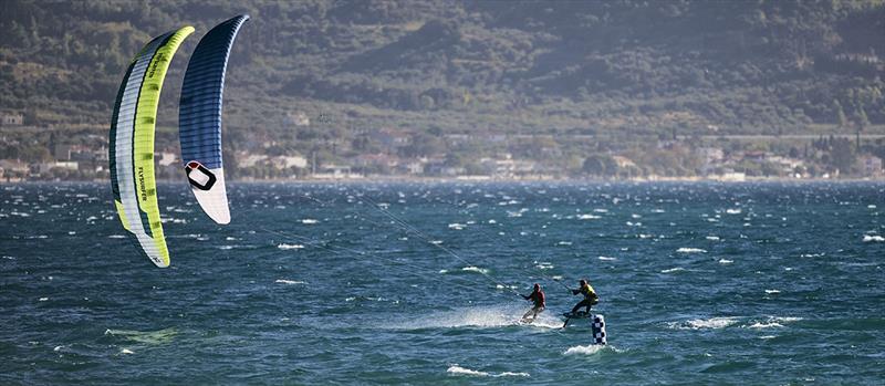 Nolot sweeps past Pulido for victory - 2022 Lepanto Formula Kite European Championships photo copyright Robert Hajduk / IKA media taken at  and featuring the Kiteboarding class