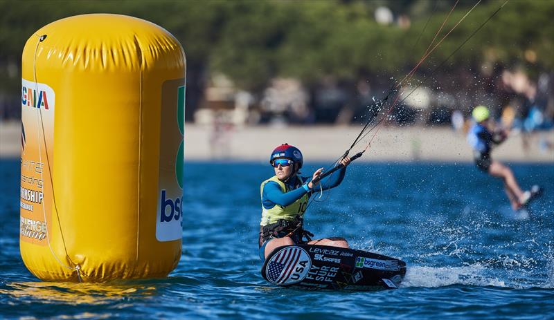 Daniela Moroz is ready for the 2022 Formula Kite World Championships photo copyright IKA Media / Markus Hadjuk taken at  and featuring the Kiteboarding class