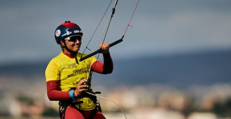 UFD'ed!!! Daniela Moroz rues her slightly too-good start - 2022 Formula Kite World Championships, day 4 - photo © Robert Hajduk / IKA media