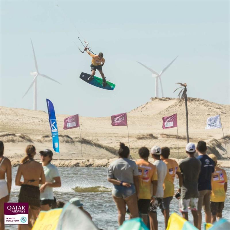 Gianmaria Coccoluto - Copa Kitley GKA Freestyle Kite World Cup Brazil - Day 1 photo copyright Svetlana Romantsova taken at  and featuring the Kiteboarding class