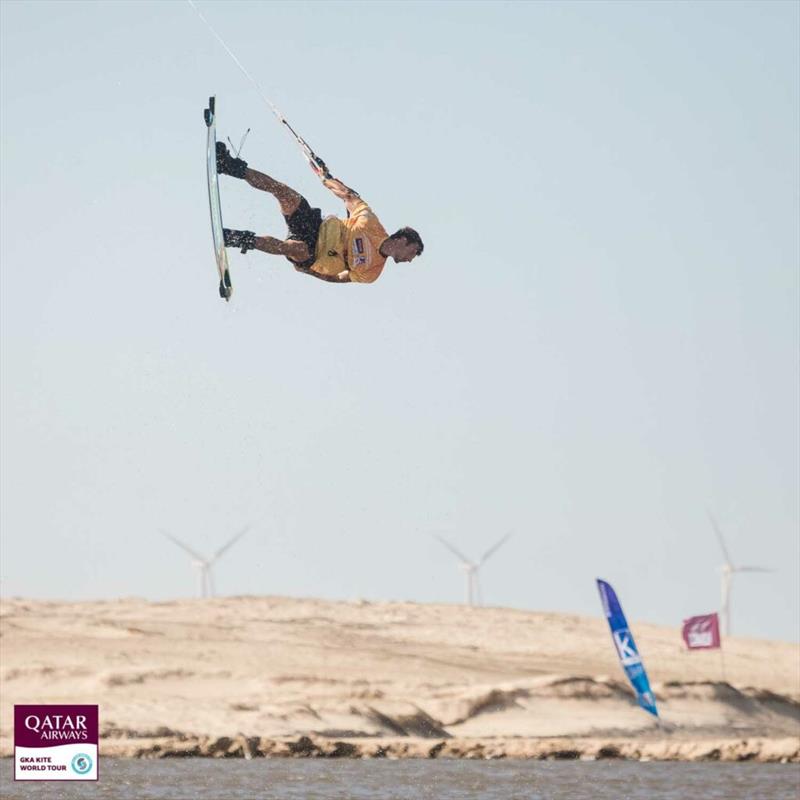 Gianmaria Coccoluto - Copa Kitley GKA Freestyle Kite World Cup Brazil - Day 2 photo copyright Svetlana Romantsova taken at  and featuring the Kiteboarding class